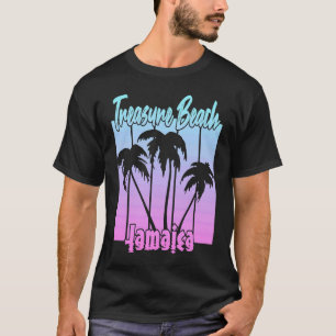 Camiseta Hermosa playa de Treasure Beach Jamaica