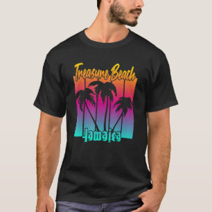 Camiseta Hermosa playa de Treasure Beach Jamaica
