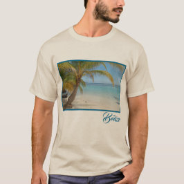 Camiseta Hermosa playa tropical de Belice