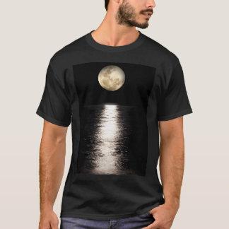 Camiseta Hermosa Reflexión del Lago Luna Llena - Bestseller