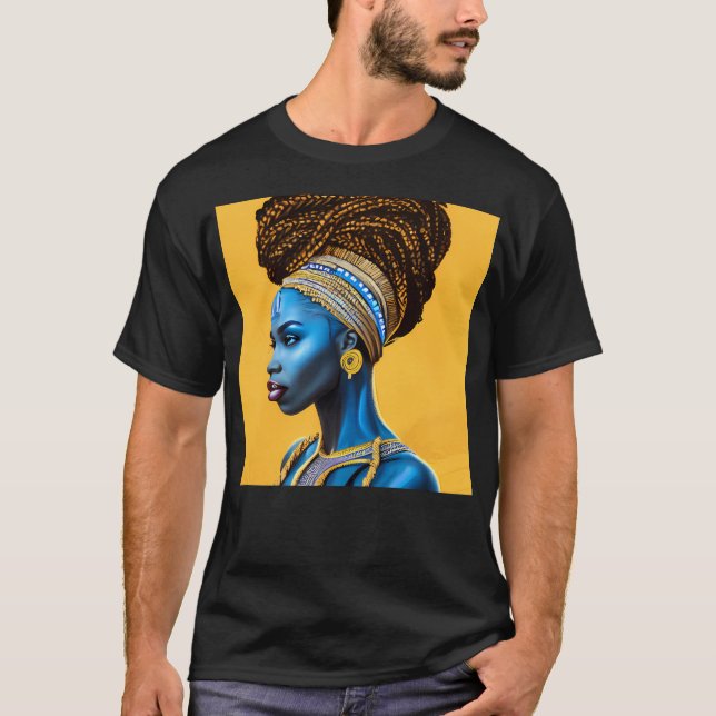 Camiseta Hermosa Reina De Plutón. (Anverso)