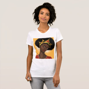 Camiseta Hermosa Reina Negra