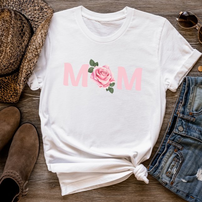 Camiseta Hermosa Rosa Día de la Madre (Subido por el creador)