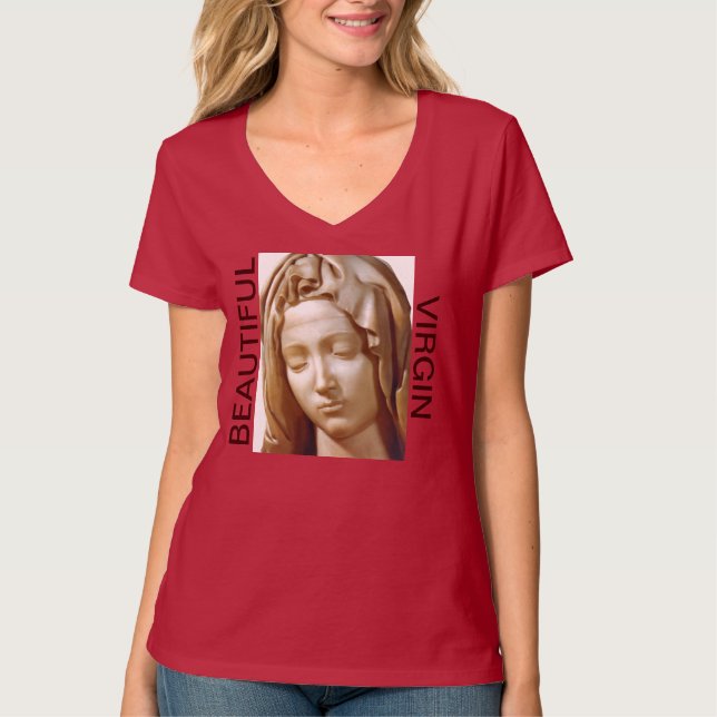 CAMISETA HERMOSA VIRGEN (Anverso)
