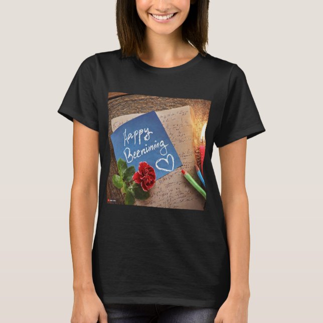 Camiseta Hermosa y elegante (Anverso)