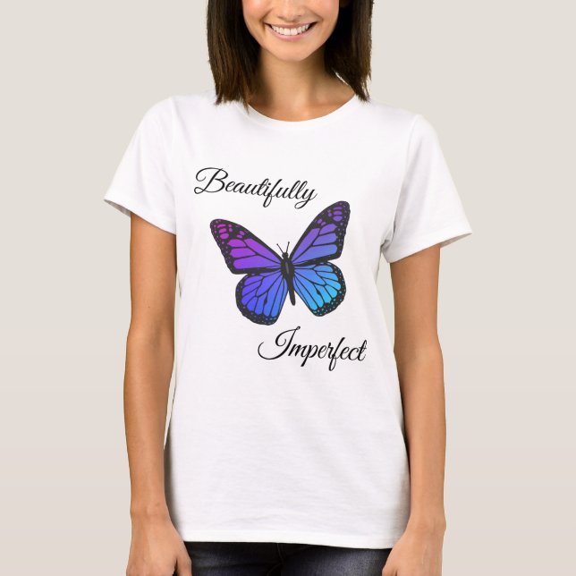 Camiseta Hermosamente imperfecto (Anverso)