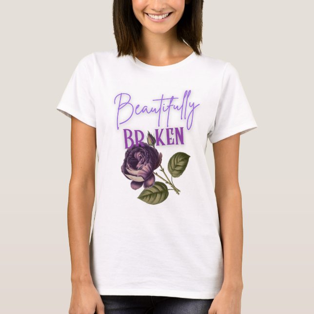 Camiseta Hermosamente Roto (Anverso)