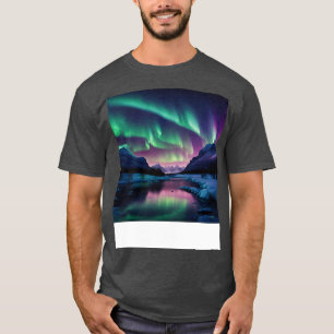 Camiseta hermosas auroras boreales TShirt