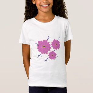 Camiseta Hermosas flores rosas