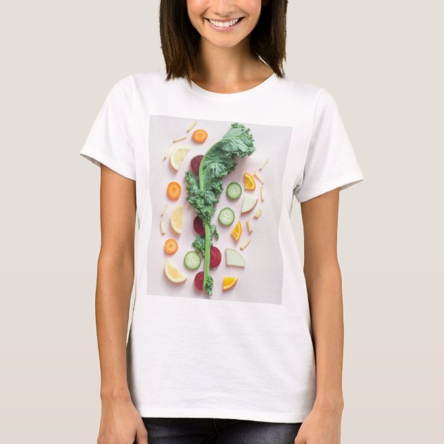 Camiseta Hermosas frutas (Anverso)