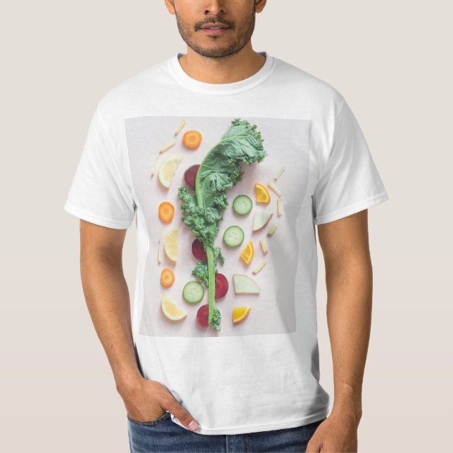 Camiseta Hermosas frutas (Anverso)