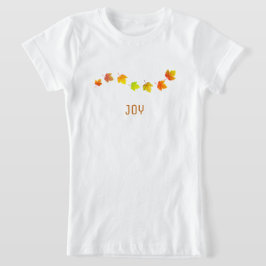 Camiseta Hermosas hojas de otoño 