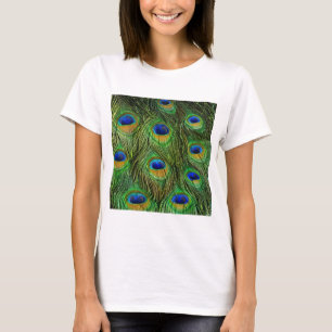 Camiseta Hermosas plumas de pavo real