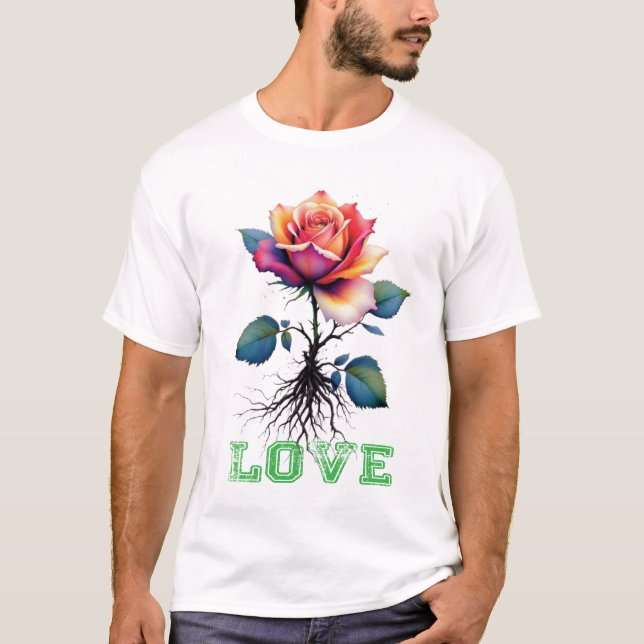Camiseta Hermoso amor (Anverso)