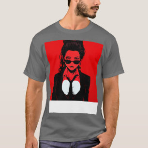Camiseta Hermoso anime de lady hitman