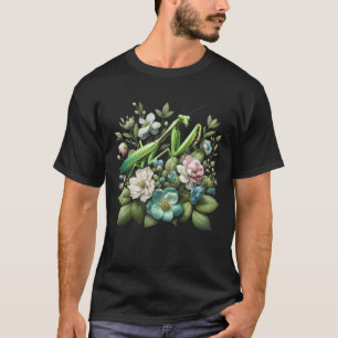 Camiseta Hermoso arte de insectos rezando antibióticos Anim