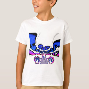 Camiseta Hermoso asombroso diseño de patrón de arte de text