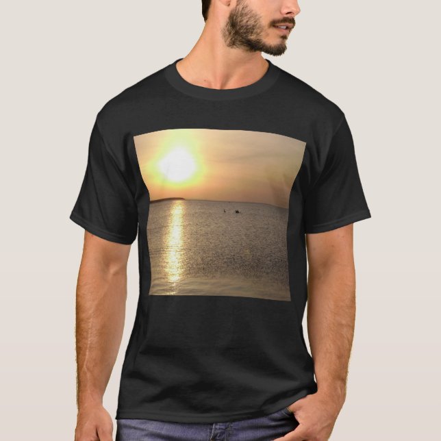 Camiseta hermoso atardecer (Anverso)