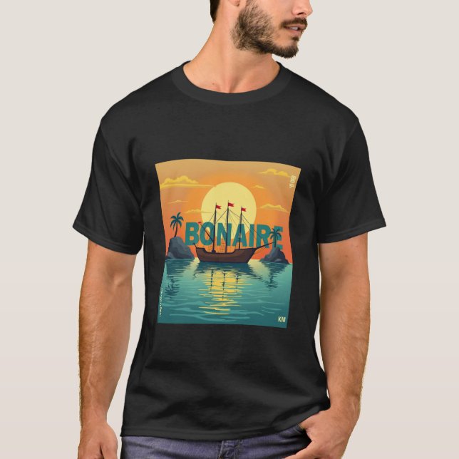 Camiseta Hermoso atardecer bonariano islas abc (Anverso)