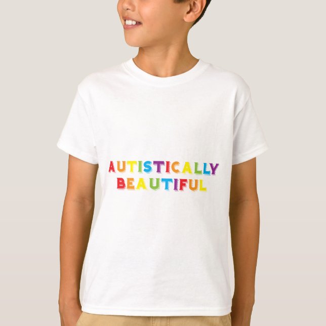Camiseta Hermoso autista (Anverso)