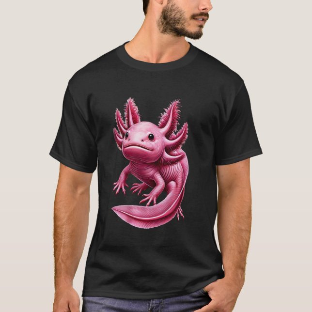 Camiseta Hermoso Axolotl (Anverso)