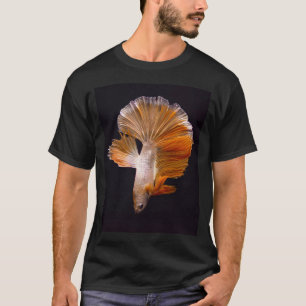 Camiseta Hermoso bebé príncipe dragón Betta siames luchador