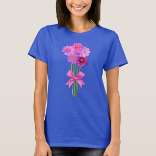 Camiseta Hermoso Bouquet de flores para los amantes de las