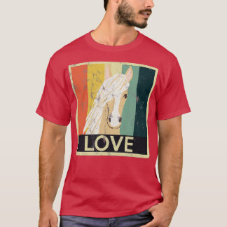 Camiseta Hermoso caballo de Palomino