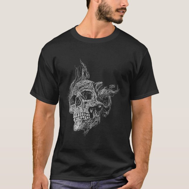 Camiseta Hermoso Calavera Wacken (Anverso)