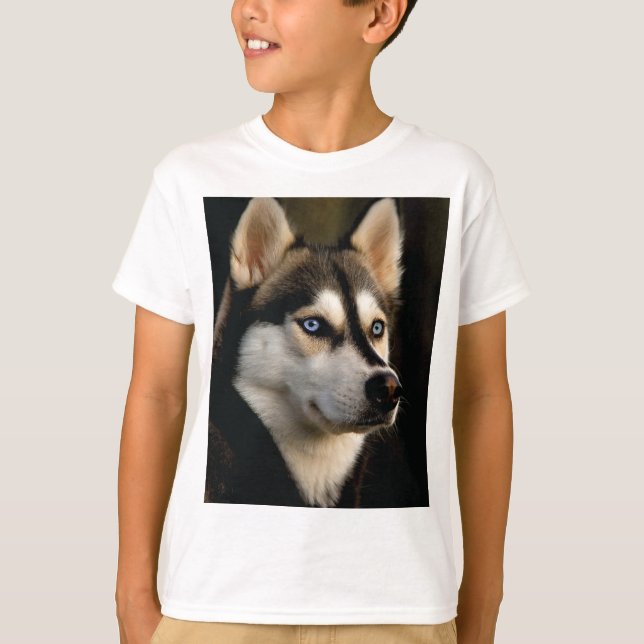 Camiseta Hermoso Cojín decorativo Husky (Anverso)