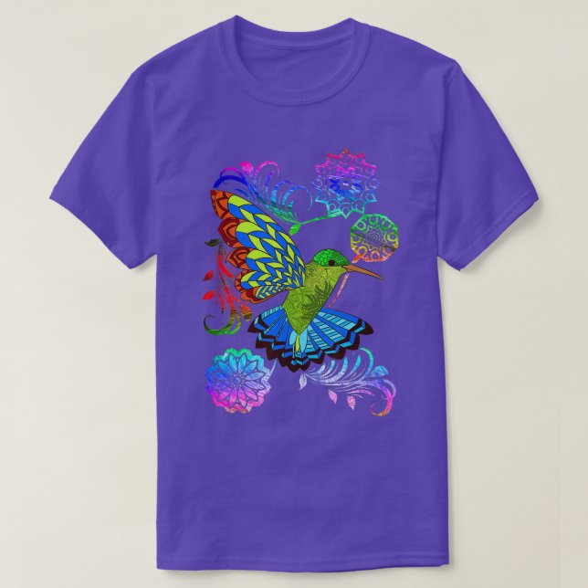 Camiseta Hermoso Colibrí (Diseño del anverso)