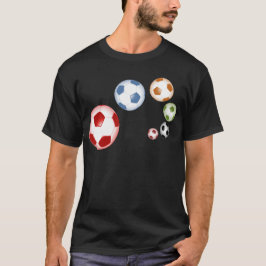 Camiseta Hermoso conjunto de balones de fútbol