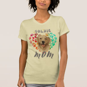 Camiseta Hermoso corazón de pata adorable perro cachorro ma