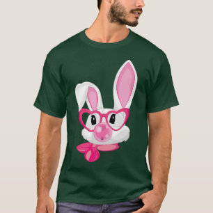Camiseta Hermoso De Bubblegum Con Gafas Rosa Divertido Chic