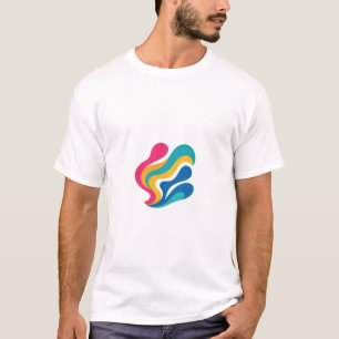 Camiseta Hermoso diseño abstracto.