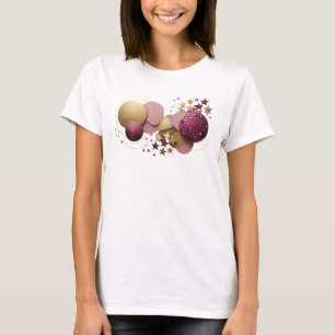 Camiseta Hermoso diseño de arte abstracto naranja