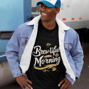 Camiseta Hermoso diseño de café con regalo de Mornong