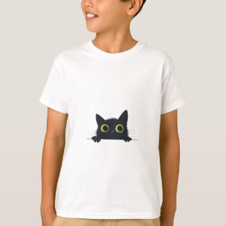 Camiseta Hermoso diseño de gato negro