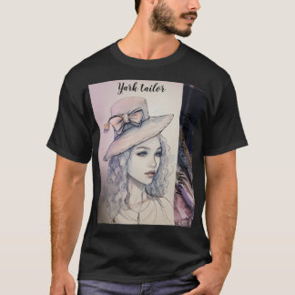 Camiseta Hermoso Diseño De Lápiz Por Yark Tailor Fashion
