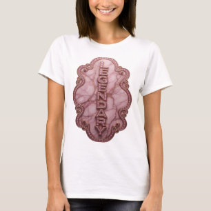 Camiseta Hermoso diseño legendario dorado y atrevido