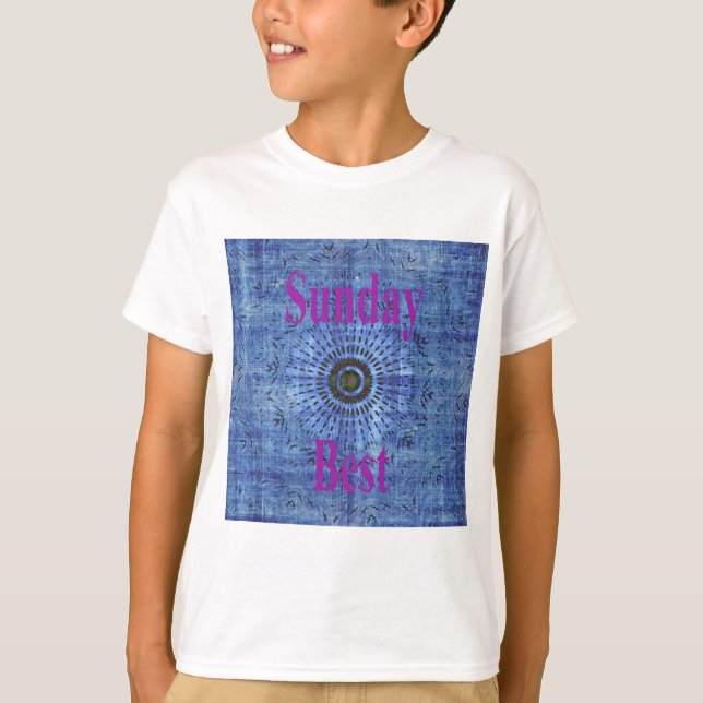 Camiseta Hermoso diseño moderno de denim asombroso: el domi (Anverso)