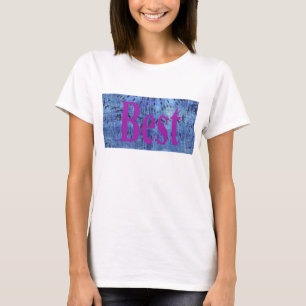Camiseta Hermoso diseño moderno de denim asombroso: el domi