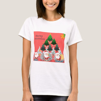 Camiseta Hermoso diseño navideño