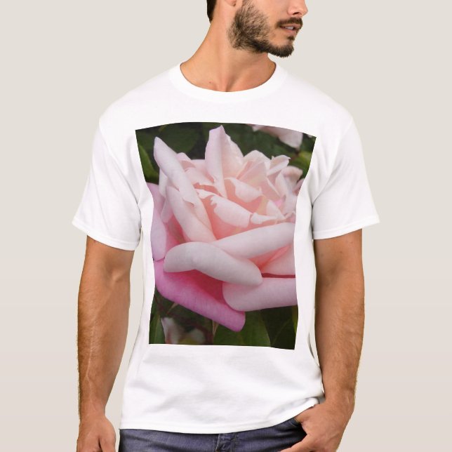 Camiseta Hermoso diseño rosa rosa de la mejor Mamá de flore (Anverso)