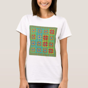 Camiseta Hermoso diseño vectorial étnico maya