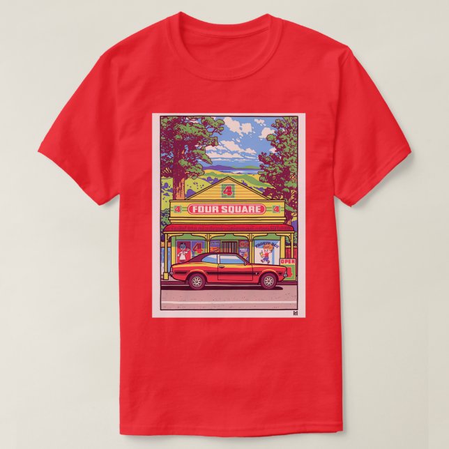 Camiseta Hermoso domingo (Diseño del anverso)