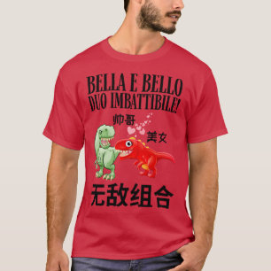 Camiseta Hermoso e imbatible Kawaii Dinosaurios Chi