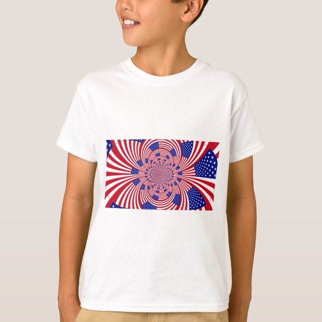 Camiseta Hermoso e impresionante Kaleidoscopio de la Bander (Anverso)