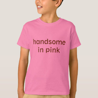 Camiseta hermoso en rosa