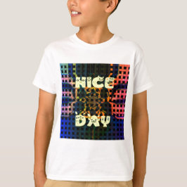 Camiseta Hermoso encantador tener un buen día vector de imp